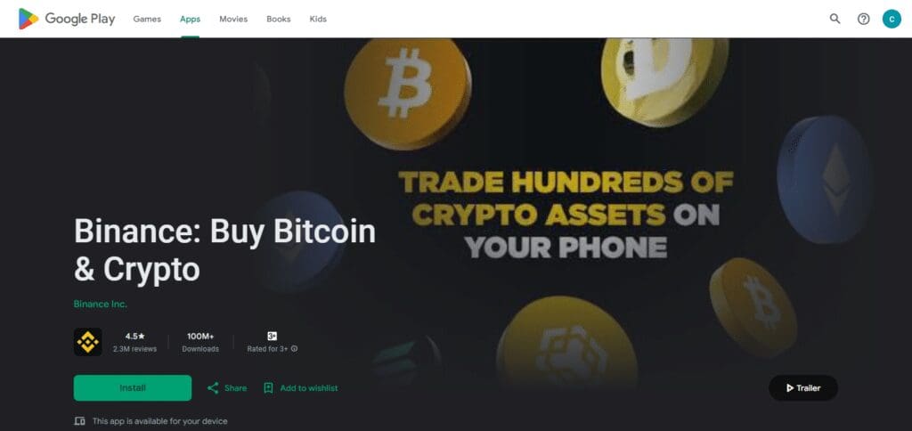 How To Download Binance APK: Read Our Full Review 2 Select the Binance App: Among the results from your search, tap on the official app of Binance.