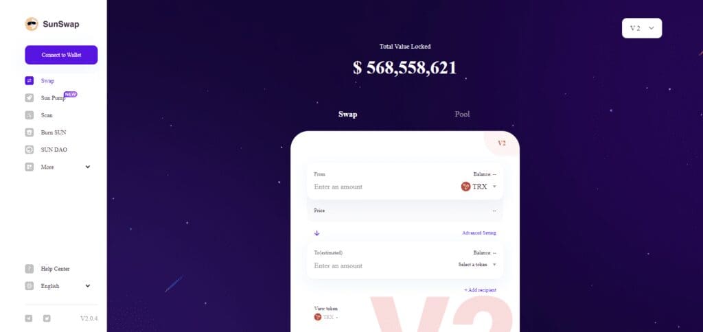 5 Best TRON Ecosystem Projects to Watch in 2024 3 SunSwap TRON Ecosystem Projects
