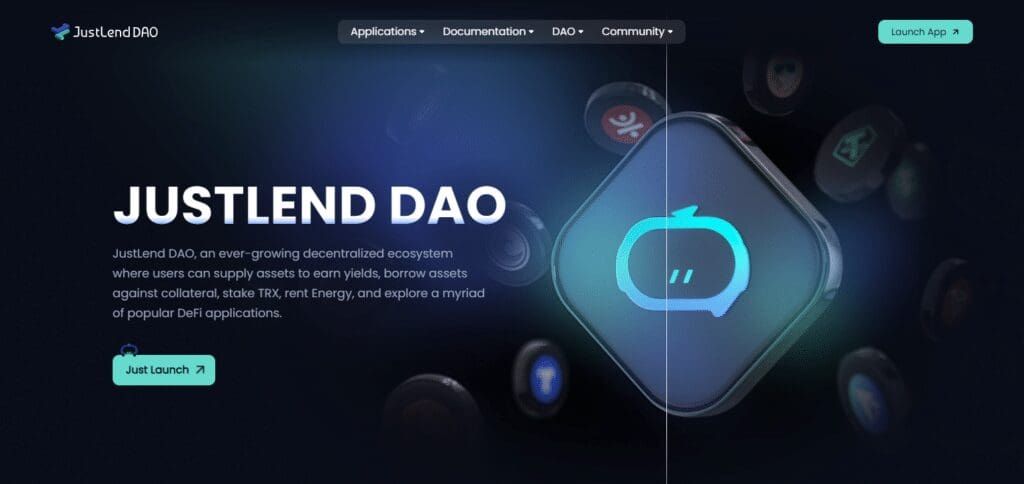 5 Best TRON Ecosystem Projects to Watch in 2024 2 JustLend DAO TRON Ecosystem Projects