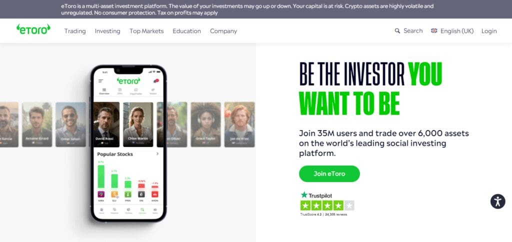 Mudrex Exchange Review: Features & Pros & Cons For 2024 10 Mudrex Alternative Exchange eToro