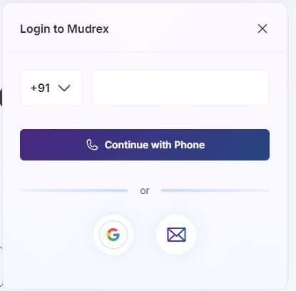 Mudrex Exchange Review: Features & Pros & Cons For 2024 3 Click on ‘Sign Up’: Find and press the ‘Sign Up’ button which is usually located at the upper right side of the page.