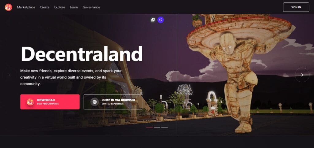 What is Ceek Coin? How It Works & Its Features 2024 Review 7 Best ceek coin Alternative Decentraland (MANA)
