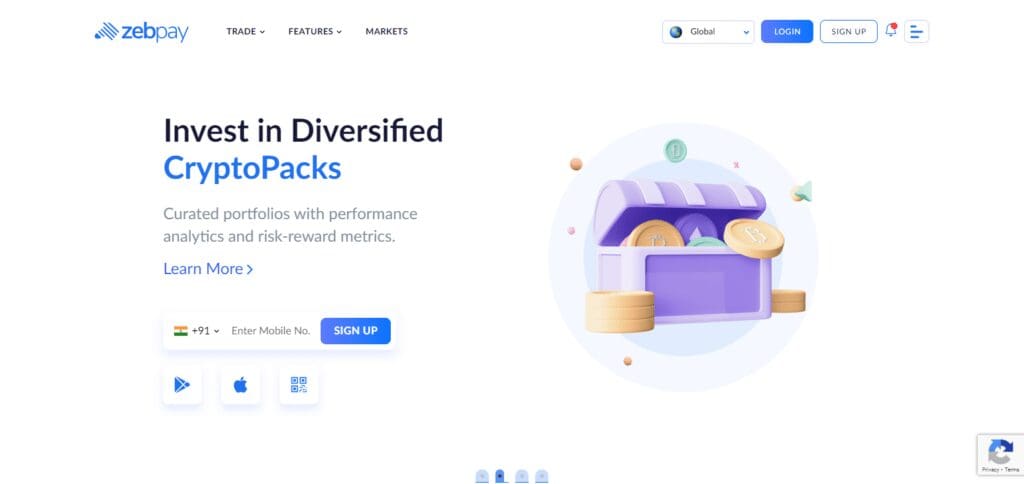 SunCrypto Alternative Exchange ZebPay