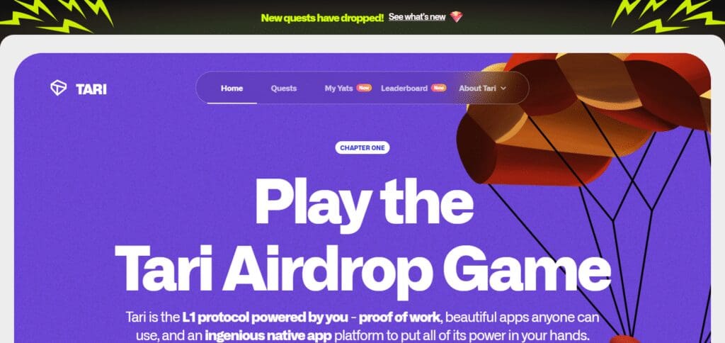 How To Receive Tari Airdrop: Step By Step Process 2 What is the Tari Airdrop?