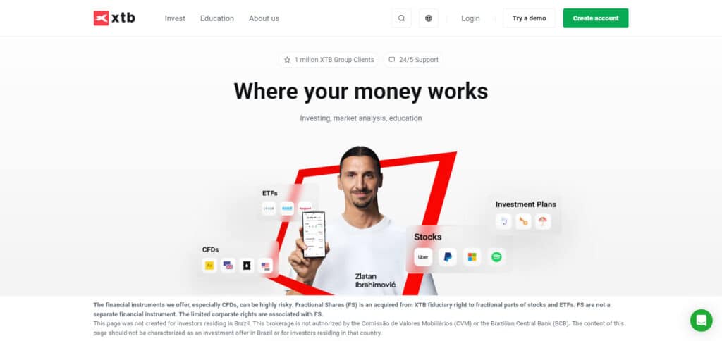 XTB Best Forex brokers For Swedish Stocks