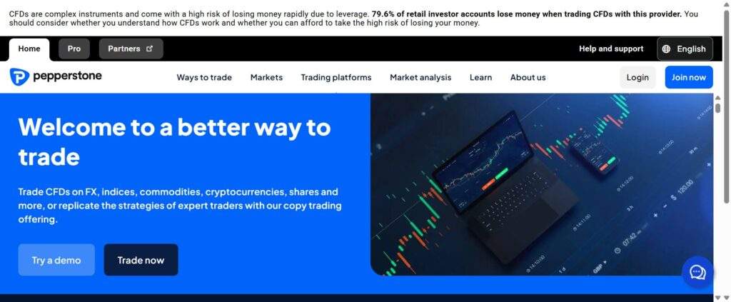 Pepperstone offers forex and CFD trading on over 1,300 markets