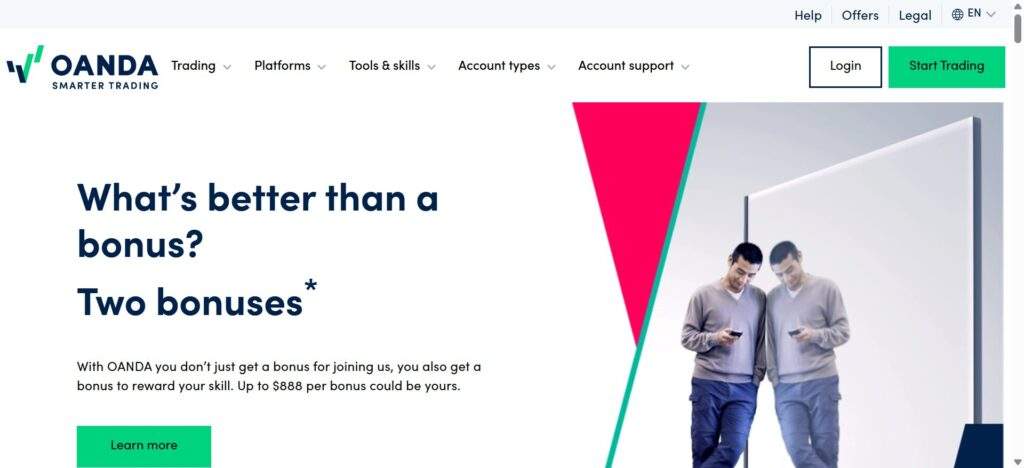 OANDA has established itself as a global forex broker