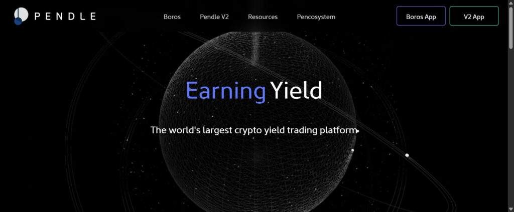Pendle Finance is a DeFi yield-focused protocol that separates yield-bearing assets