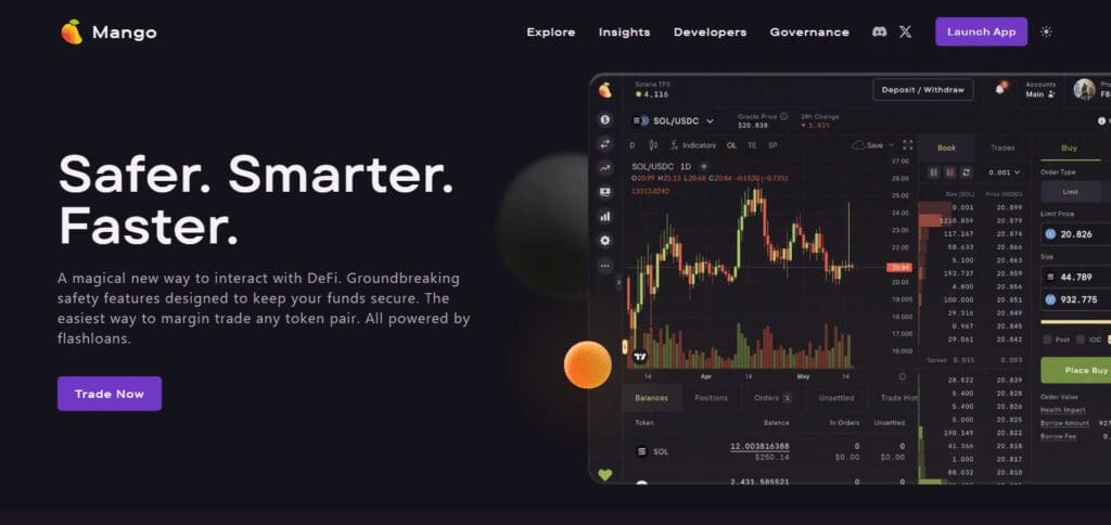 10 Best DEXs on Solana for Seamless Crypto Trading in 2024 10 Mango Markets DEXs on Solana