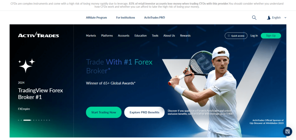 ActivTrades Best Forex brokers For Swedish Stocks