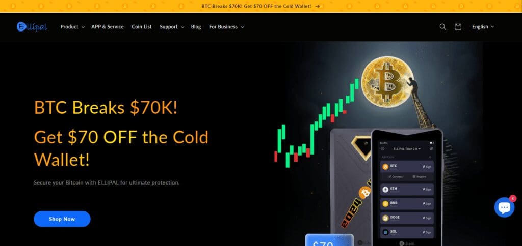 10 Best Bitcoin Gold (BTG) Wallets For 2024 8 Ellipal Titan