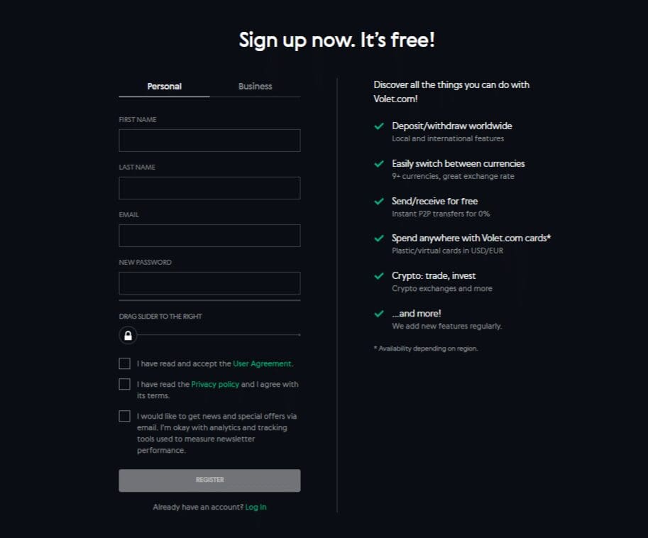 Volet Review 2024: Features, Fees Explained 3 How Do Open a Volet Account?
