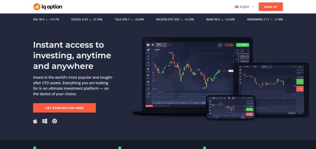 IQ Option Online Brokers & Trading Platforms In Gabon