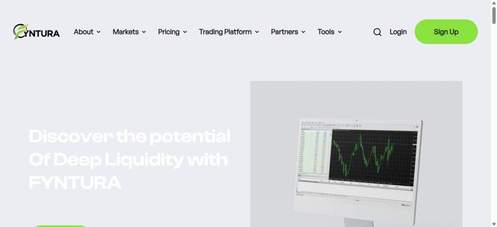 Fyntura is a forex and CFD broker without KYC