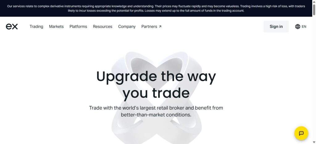 Exness is a popular multi-asset CFD broker