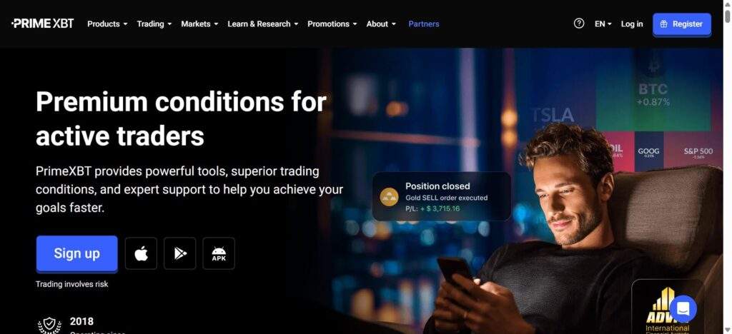 PrimerXBT is a unique one stop multi-asset trading platform