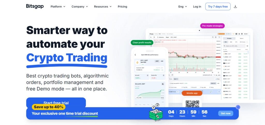 10 Best Crypto Paper Trading Apps In 2024 5 Bitsgap Crypto Paper Trading Apps