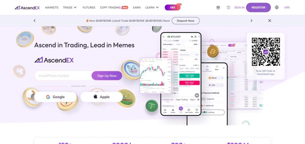 10 Best Platforms To Trade Meme Coins 6 AscendEX (BitMax) Platforms To Trade Meme Coins