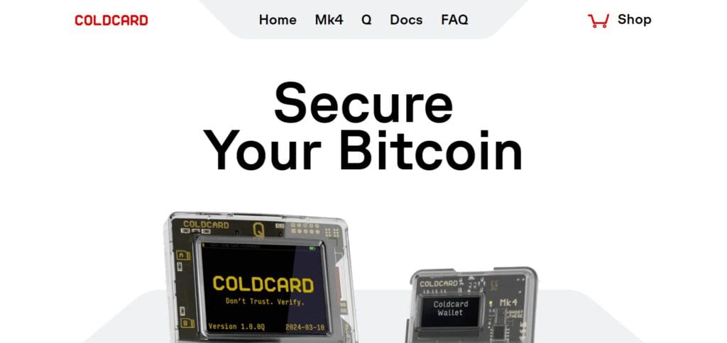 Ngrave Crypto Wallet Review 2024: Features & Pros & Cons 8 Ngrave Wallet Alternative Coldcard Wallet