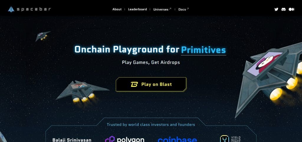 10 Best DApps on Blast Network For 2024 5 Spacebar DApps on Blast Network