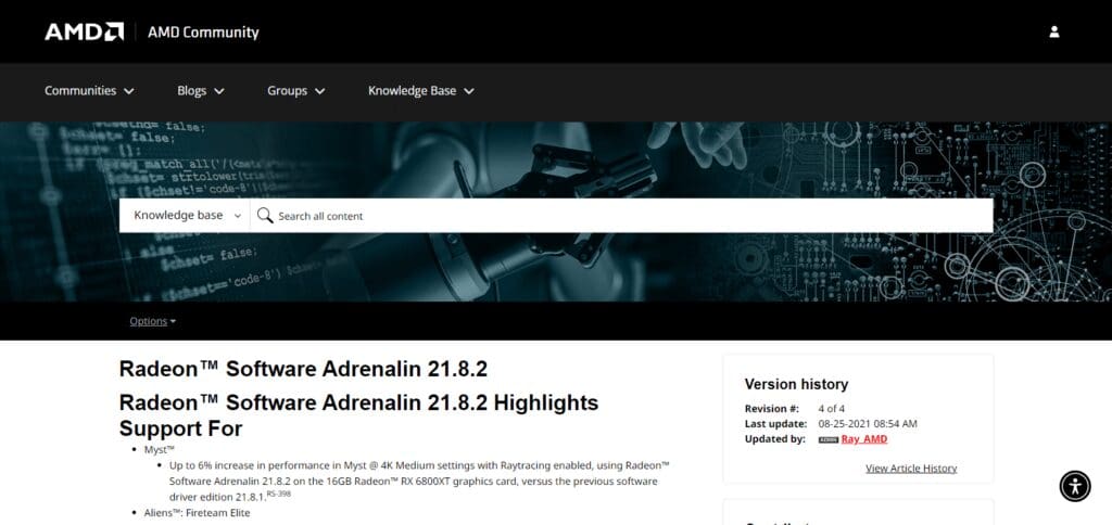 10 Best AMD Drivers For Mining : Hand Picked Drivers 10 AMD Radeon Software Adrenalin 21.8.2 AMD Drivers For Mining