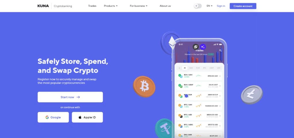 10 Best Crypto Exchanges In Ukraine 2024-2025 8 Kuna Crypto Exchanges Ukraine