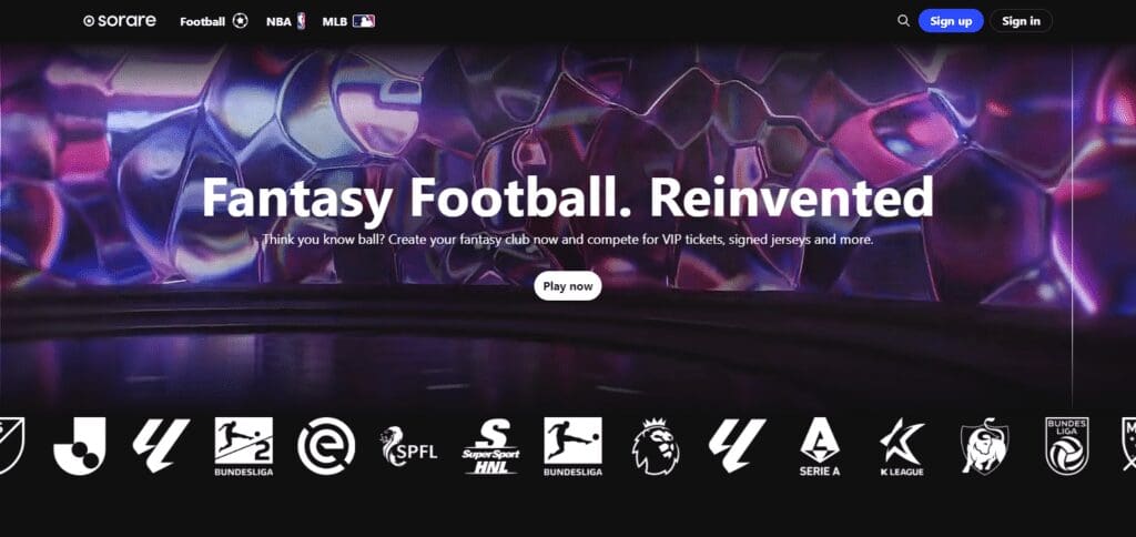 10 Best Crypto NFT Platforms in the USA 9 Sorare Best Crypto NFT Platform In USA