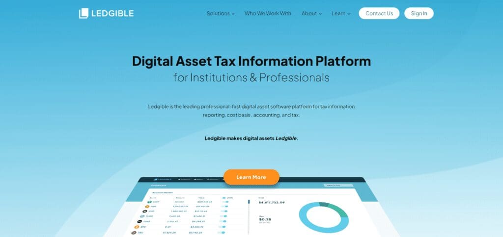 10 Best Crypto Tax Software In India 9 Ledgible Best Crypto Tax Software In India