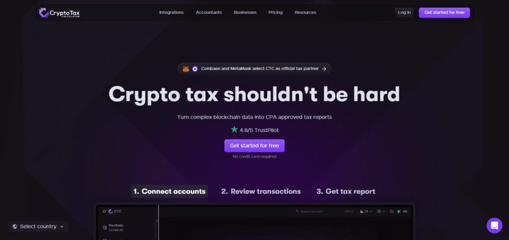 10 Best Crypto Tax Software In India 3 CryptoTaxCalculator Best Crypto Tax Software In India