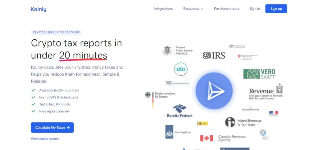 10 Best Crypto Tax Software In India 2 Koinly Best Crypto Tax Software In India