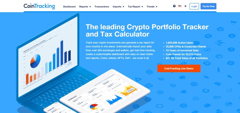 8 Best Crypto Tax Calculators in the United States of America 5 CoinTracking Crypto Tax Calculator In United States of America