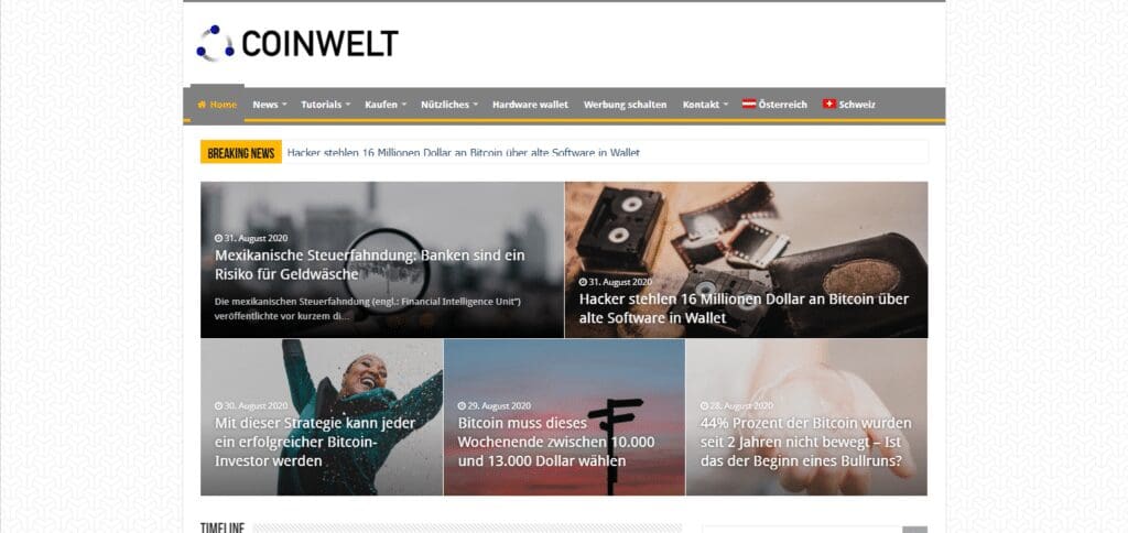 10 Best Crypto News Blog In Germany 10 Coinwelt Crypto News Blog In Germany