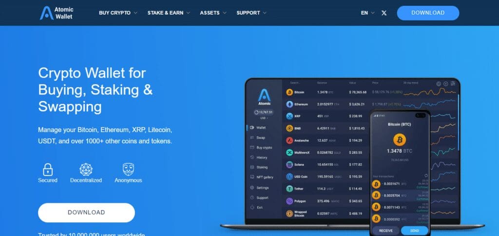 10 Best Wallets For Windows Crypto App 3 Atomic Wallet Best Wallet For Windows Crypto App