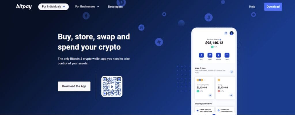 Bitpay Review 2024: Features, Fees Explained 4 BitPay Wallet