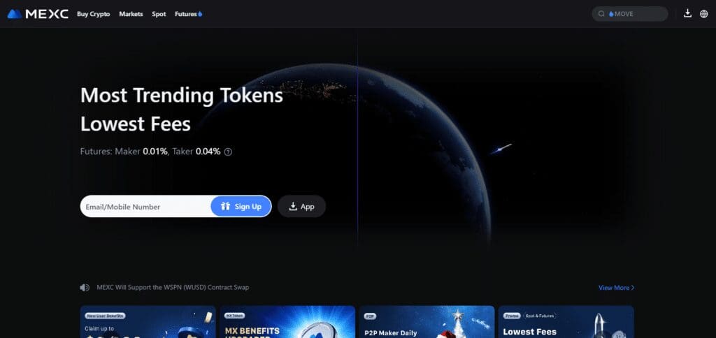 11 Best Crypto Exchanges In Tajikistan 7 MEXC