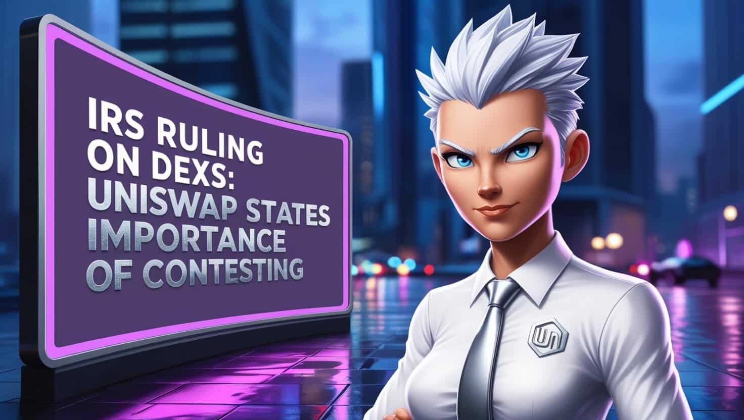 Uniswap CLO States That It Is Important To Contest The IRS Ruling On DEXs