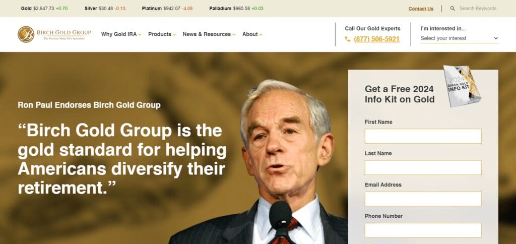 10 Best Gold Investment Companies For 2025 4 Birch Gold Group Gold Investment Companies