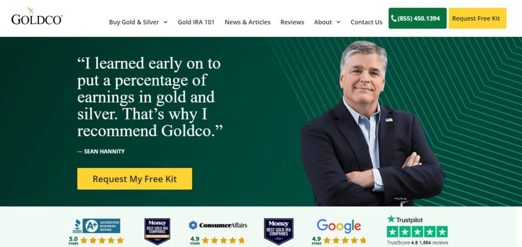 10 Best Gold Investment Companies For 2025 3 Goldco Gold Investment Companies