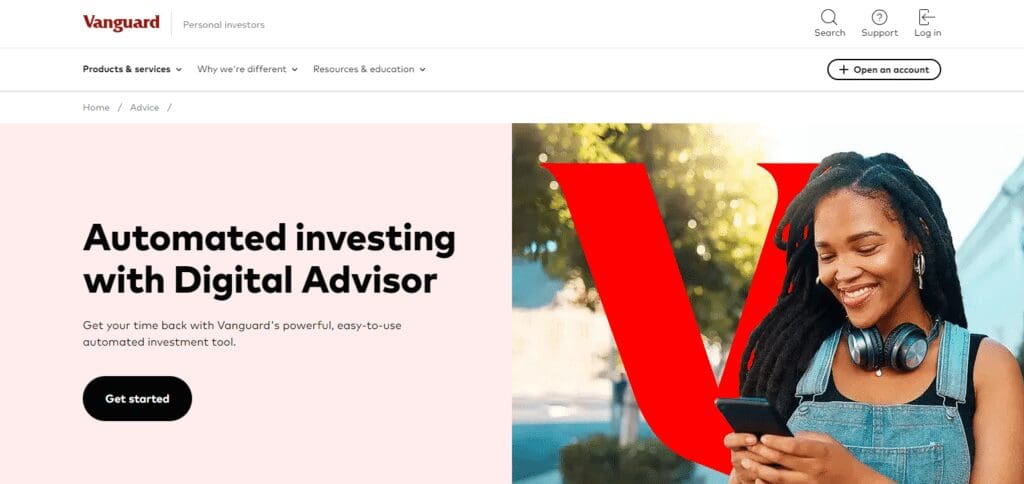 10 Best Investment Company For Roth IRA 4 Vanguard Digital Advisor