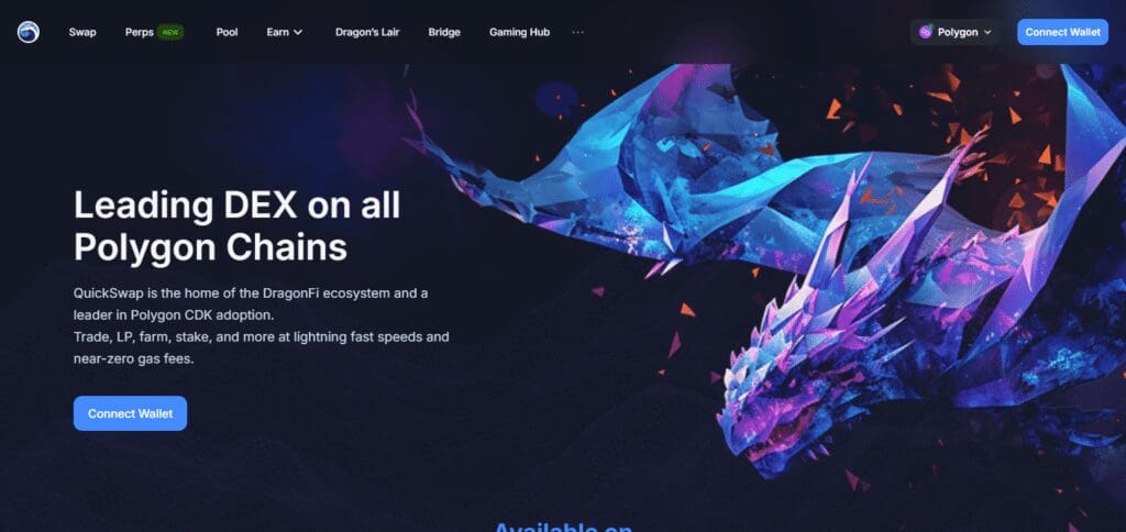 Top 10 Aave's Crypto competitors 5 Aave's Crypto competitors QuickSwap