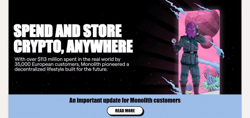 10 Best Crypto Debit Cards In UK 8 Monolith Card
