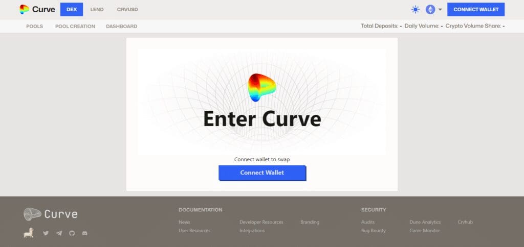 Top 10 Aave's Crypto competitors 4 Aave's Crypto competitors Curve Finance