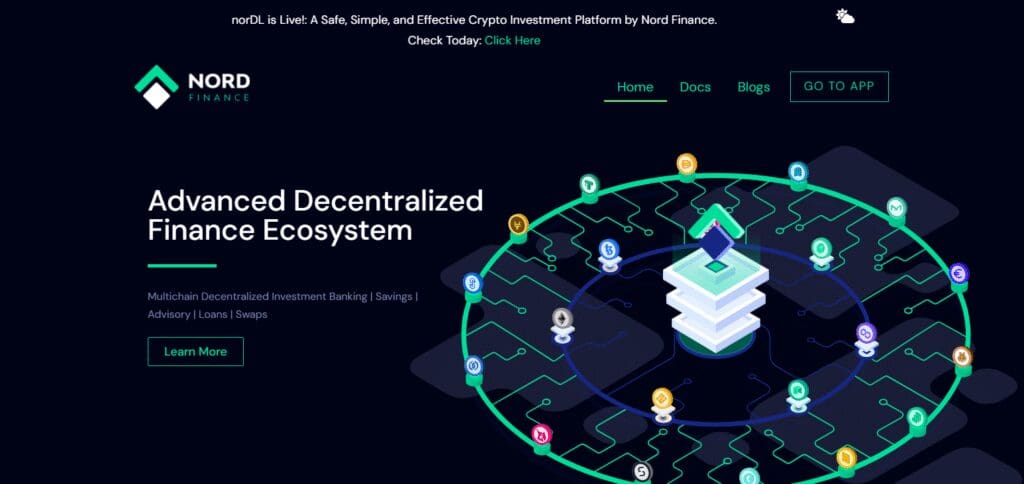 Top 10 Aave's Crypto competitors 2 Aave's Crypto competitors Nord Finance