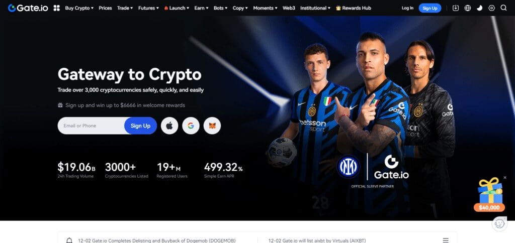 FMCPAY Exchange Review 2024: Features, Fees, and Security Overview 6 FMCPay Exchange Alternative Gate.io