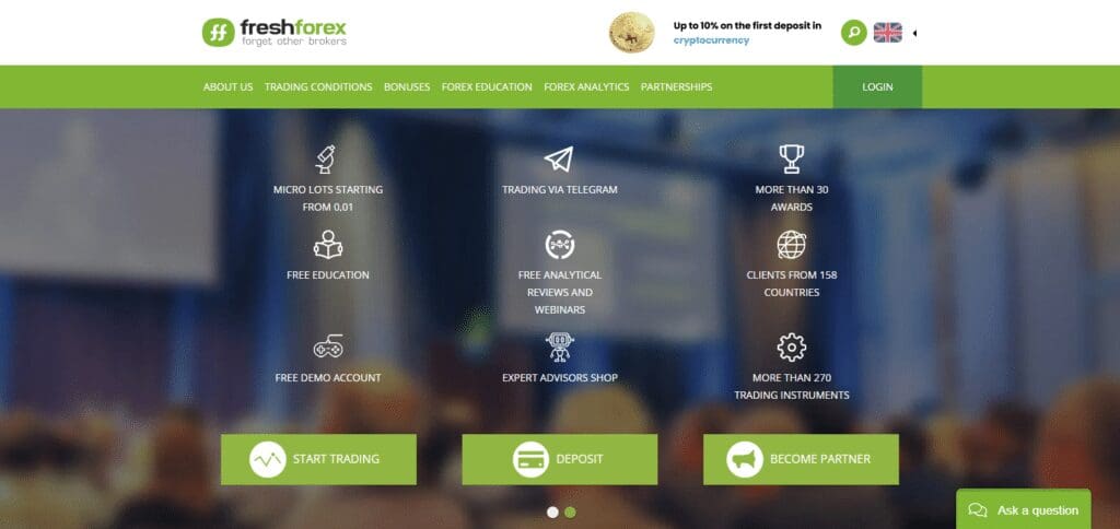 10 Best Forex Brokers With No Deposit Bonus 10 FreshForex Forex Brokers With No Deposit Bonus