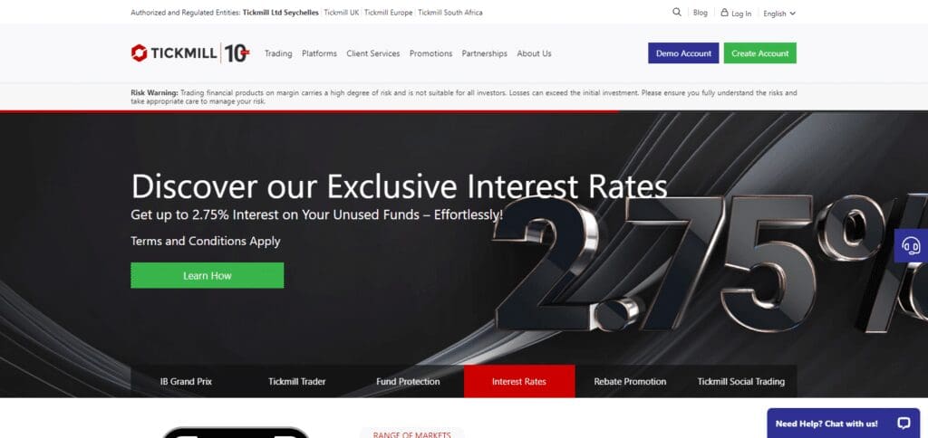 10 Best Forex Brokers With No Deposit Bonus 6 Tickmill Forex Brokers With No Deposit Bonus