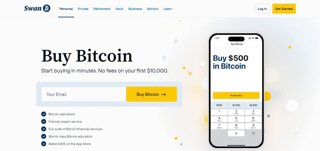 Swan Bitcoin Fiat Currency Trading Platforms