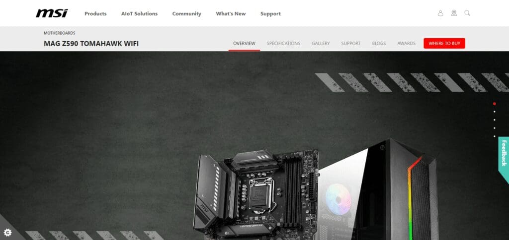 10 Best Crypto Mining Motherboards in 2025 4 MSI MAG Z590 Tomahawk WiFi Gaming Motherboard Crypto Mining Motherboards in 2025