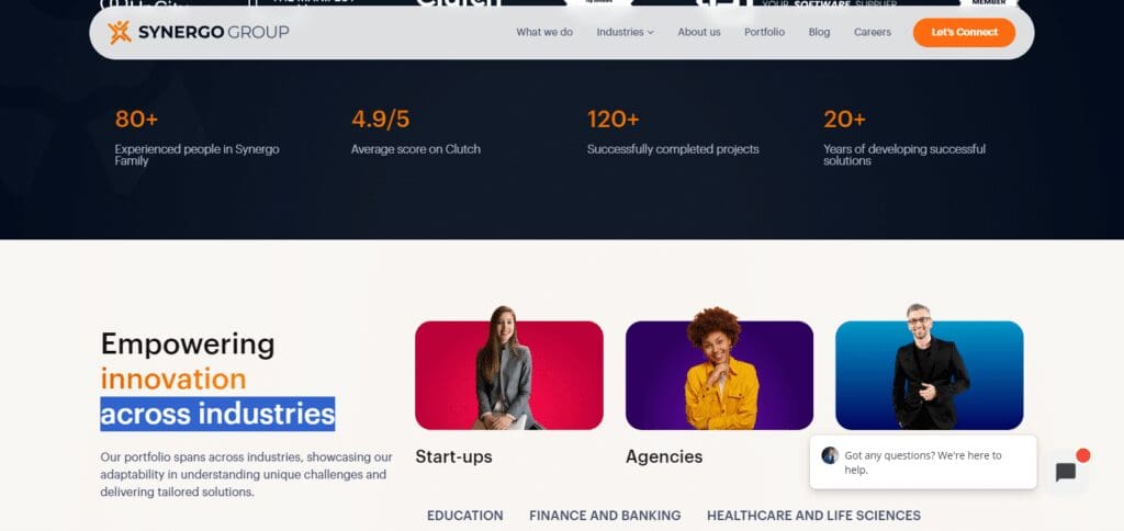 10 Best Blockchain Development Companies in Canada 5 Synergo Group Blockchain Development Companies in Canada