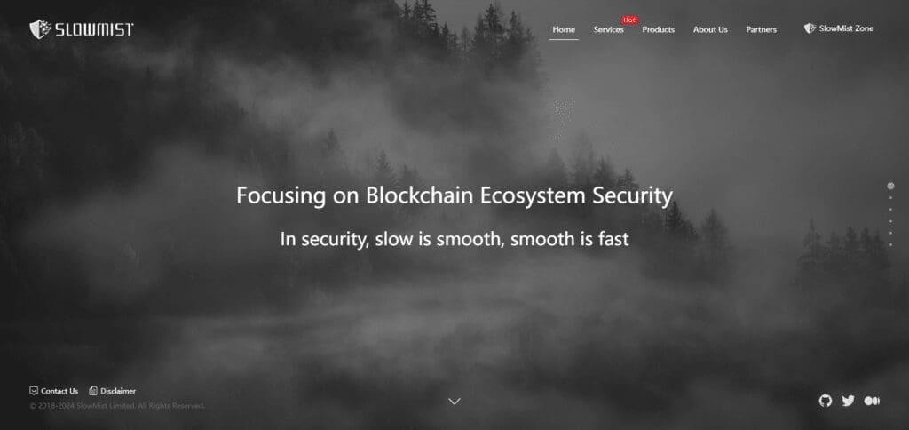 10 Best Blockchain Security Software In 2025 4 Slowmist Blockchain Security Software